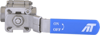 A-T Controls Manual Ball Valve, 88 Series
